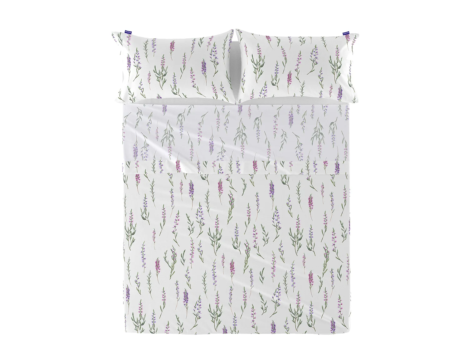 Juego de sábana 260x270 cm (Cama 180/200) Lavanda