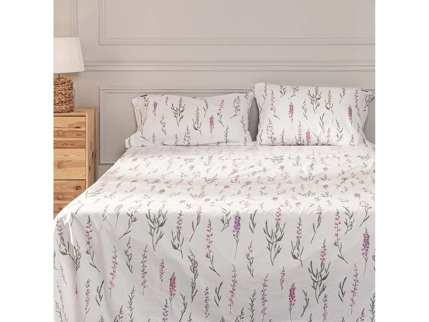Lakenset 160x270 cm (Bed 80/90) Lavanda