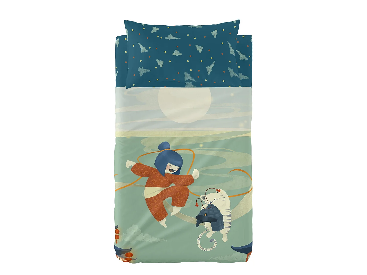 Oberlaken set 2 teiliges 100x130 cm (Kinderbett) The warrior