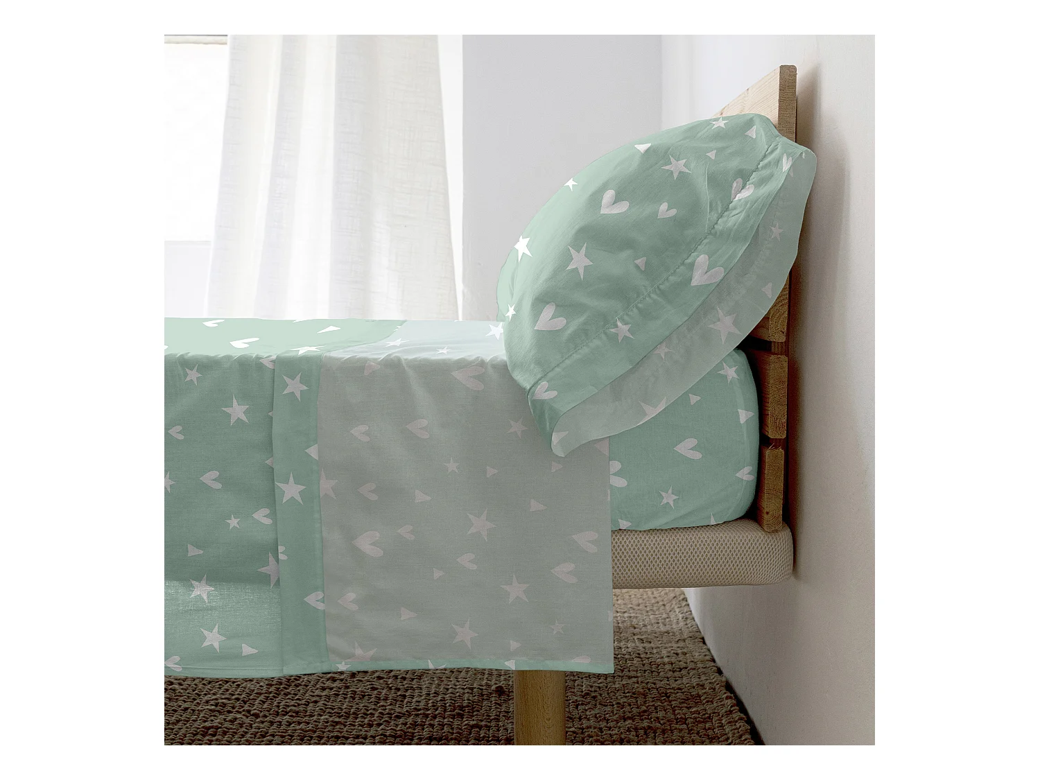 Parure de lit 2 pièces 160x270 cm (Lit 80/90) Fairy dust