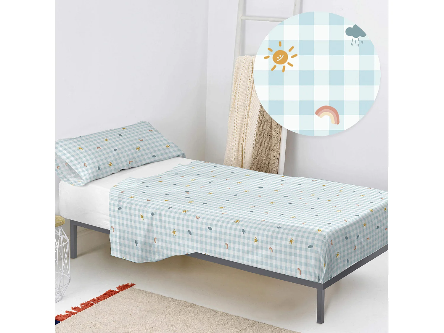 Oberlaken set 2 teiliges 160x270 cm (Cama 80/90) Weather