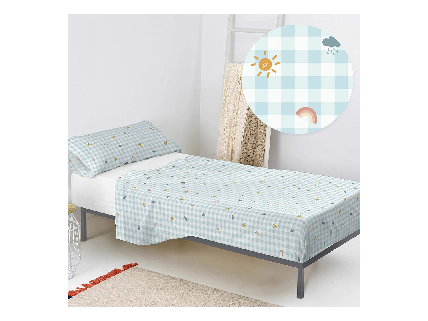 Oberlaken set 2 teiliges 160x270 cm (Cama 80/90) Weather