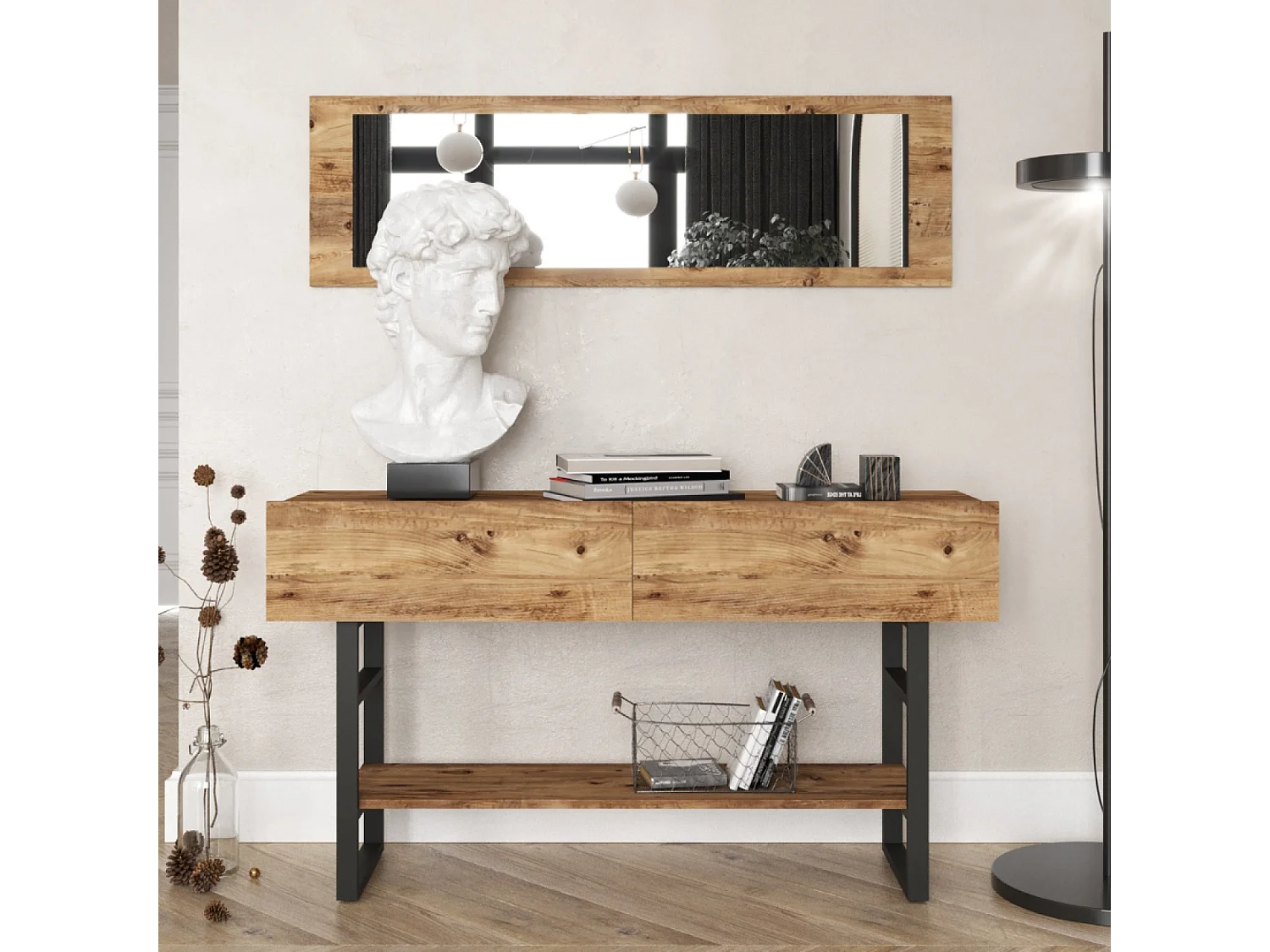 Konsolentisch im Industriestil TARA