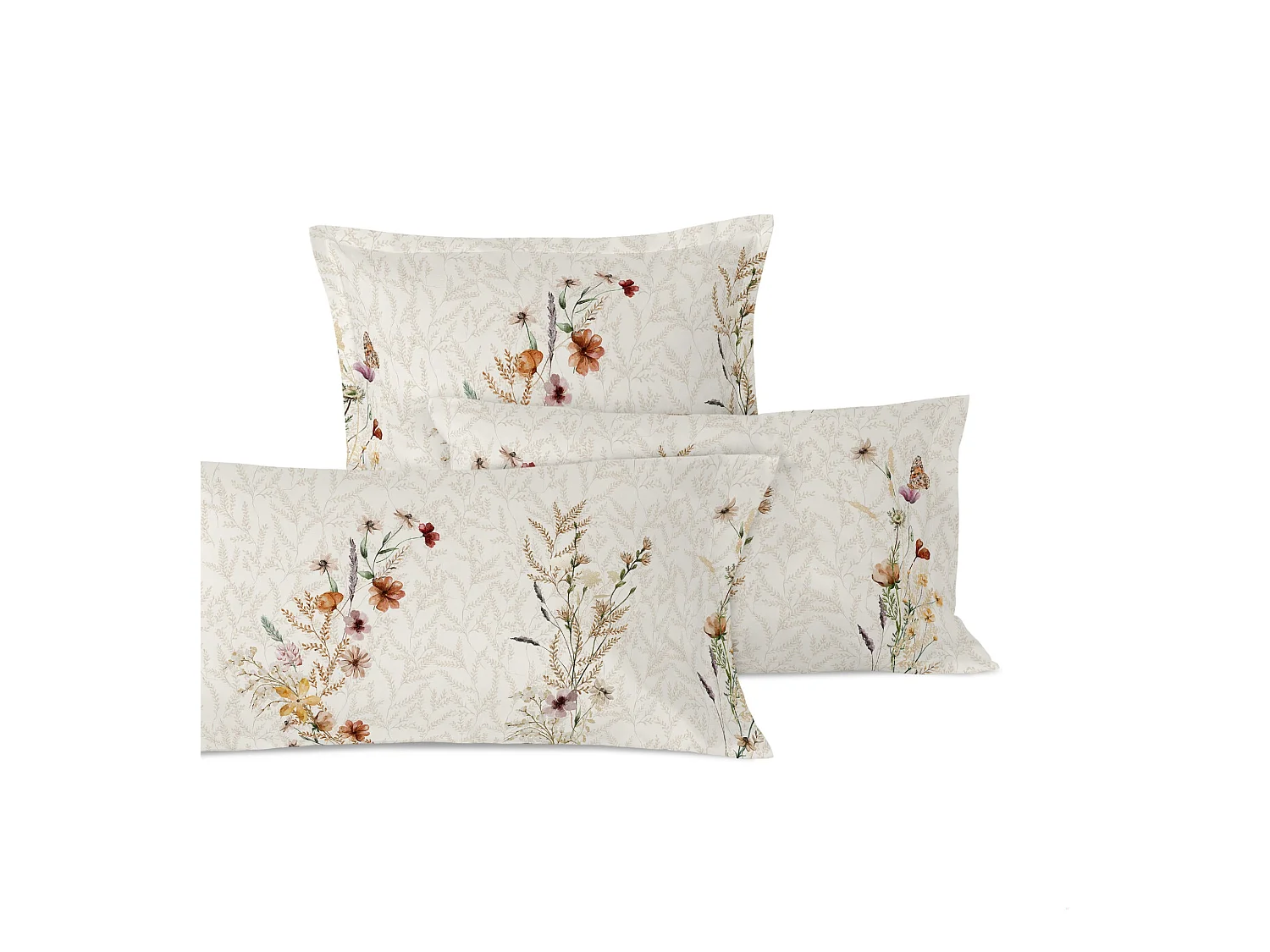 Funda de almohada 45x155 cm (Cama 135/140) Wild flowers
