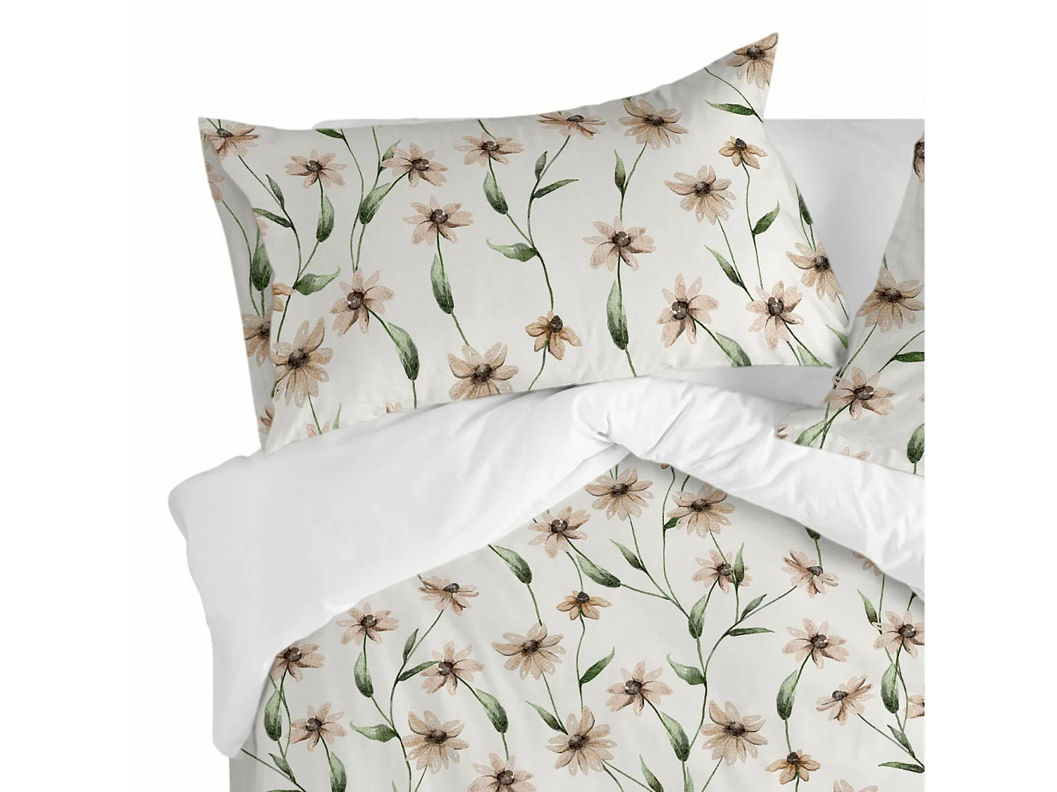 Funda de almohada 45x110 cm (Cama 90) Tinny bloom