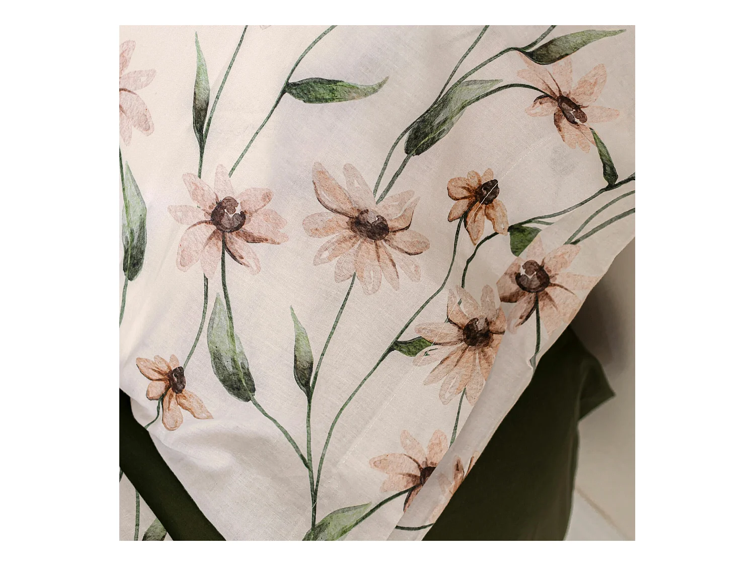 Kussensloop 45x110 cm (Bed 90) Tinny bloom