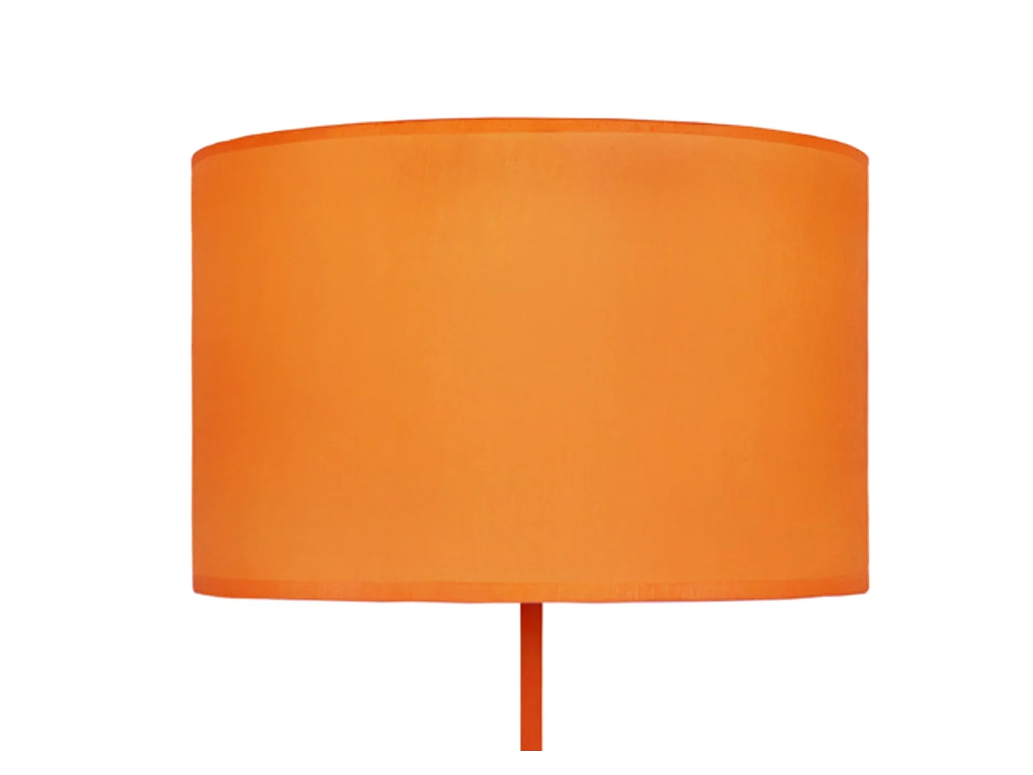 Lampada da terra metallo coluna ALFENA  arancio D'30 cm