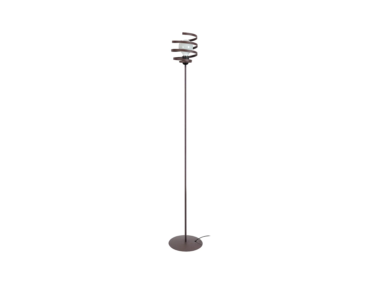 Lampadaire TOSEL ,métal,Violet ,H160xD25xP25cm