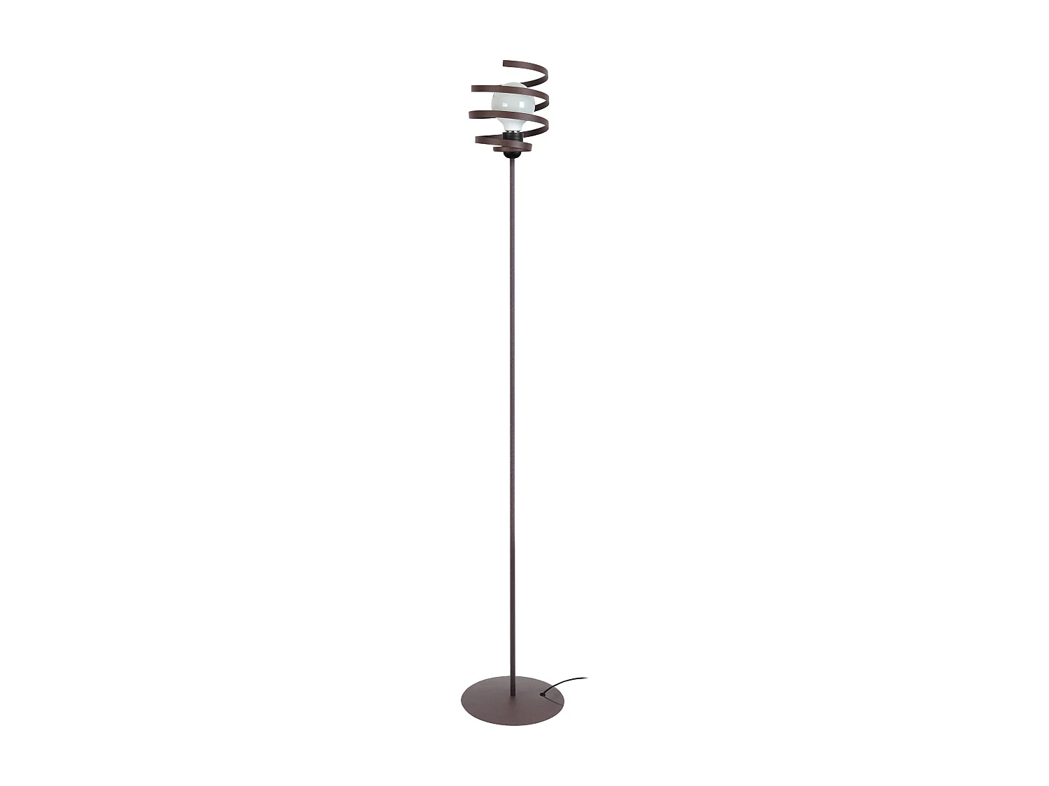Lampadaire TOSEL ,métal,Violet ,H160xD25xP25cm
