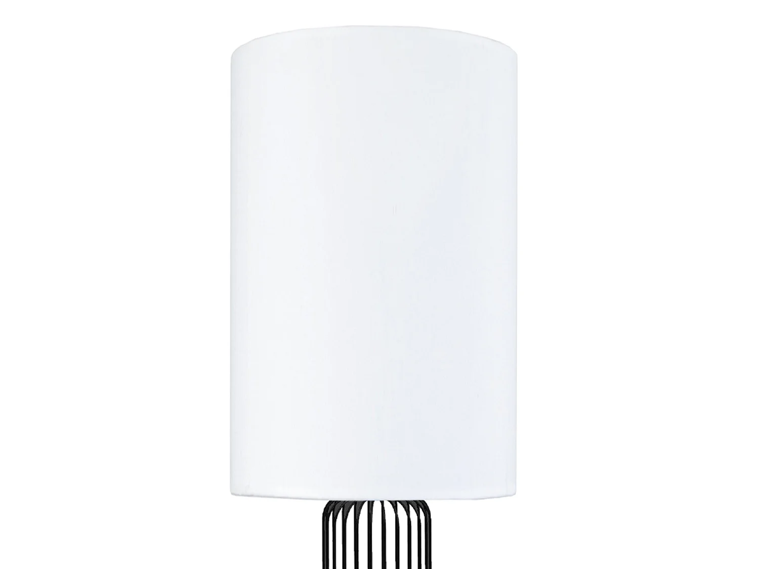 Candeeiro de Pé TOSEL CARDIFF tecido prateleira cobre D40 x  H155  cm