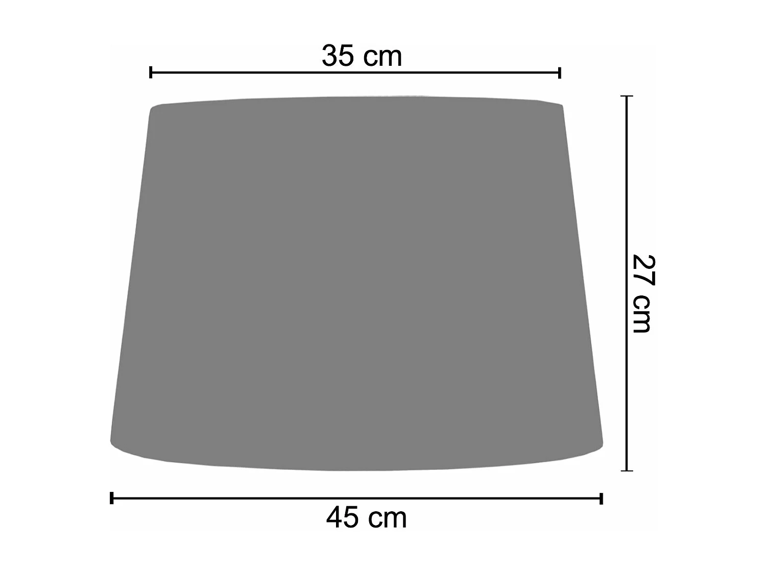 abat-jour, tissus  vert foncé 30 cm.