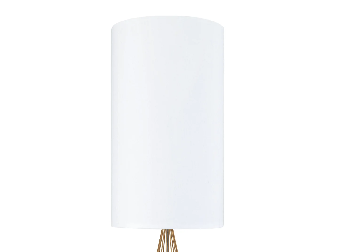 Lampadaire TOSEL ,métal,Doré ,H165xD30xP30 cm