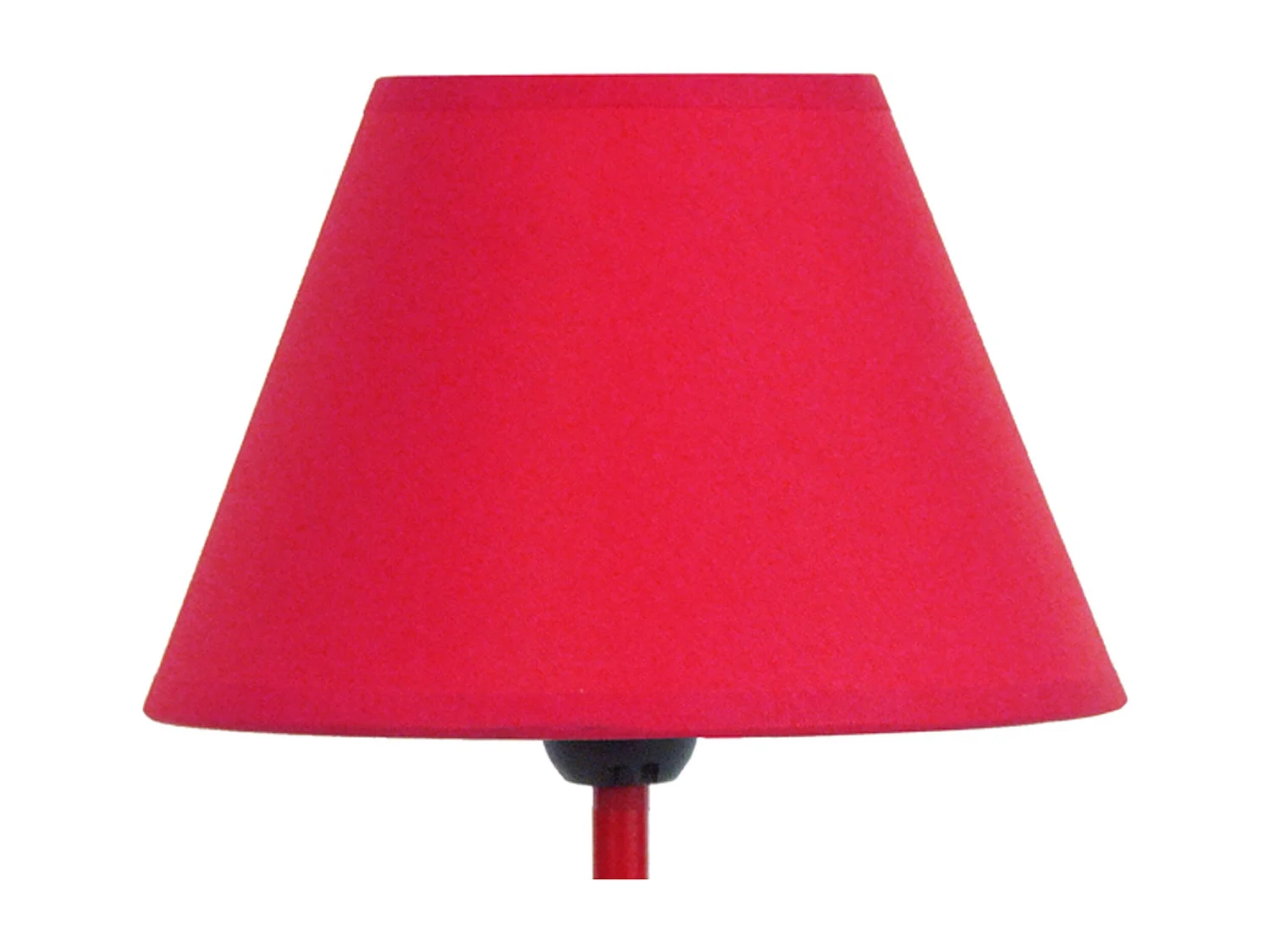 Lámpara de noche TOSEL ,metal,Rojo,A29xD16xP16 cm