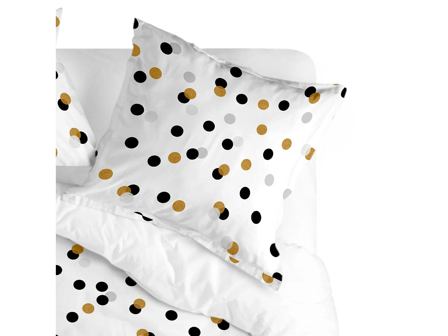 Funda de almohada 60x60 cm Golden dots