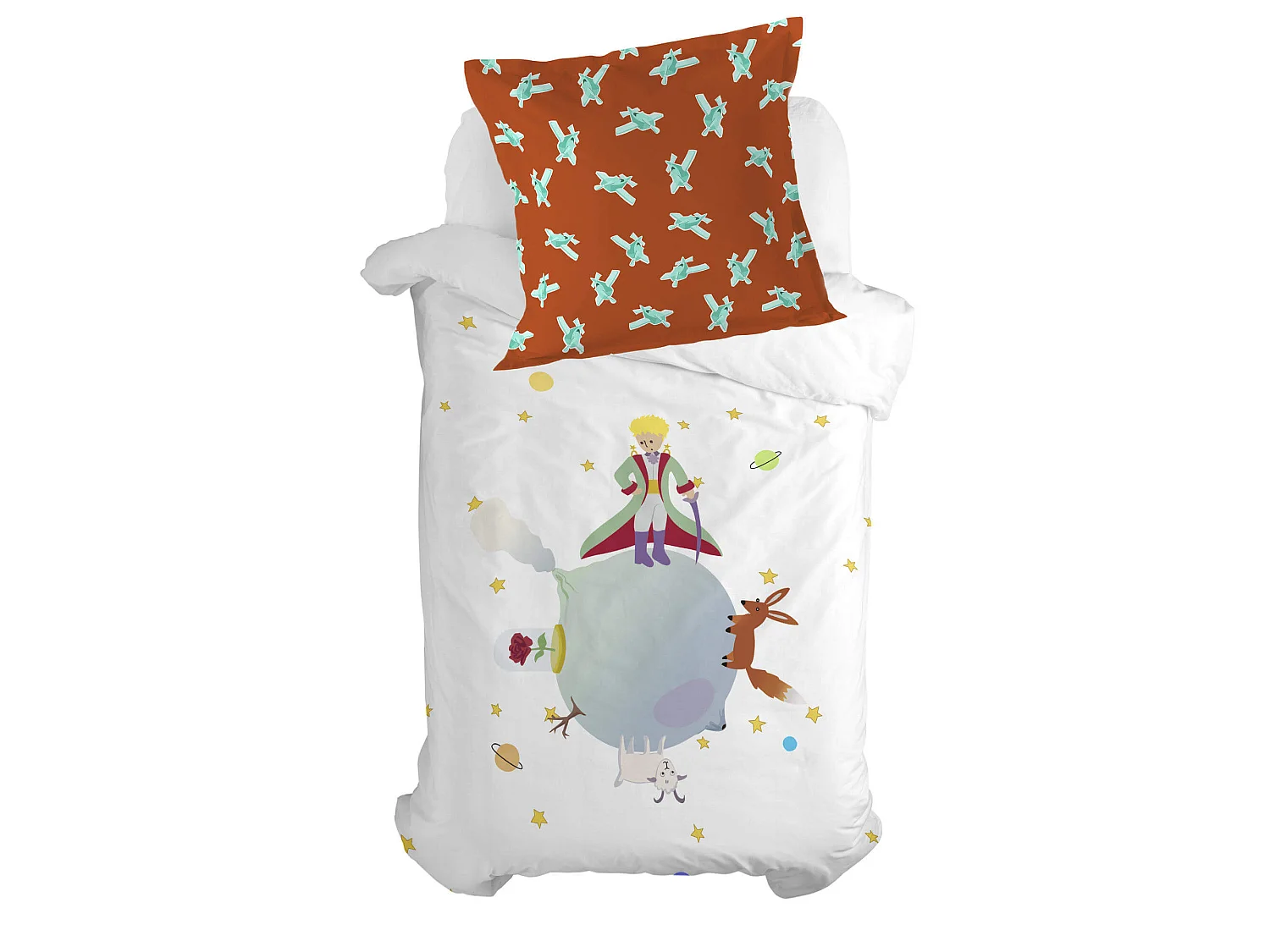 Funda de almohada 80x80 cm Le petit prince