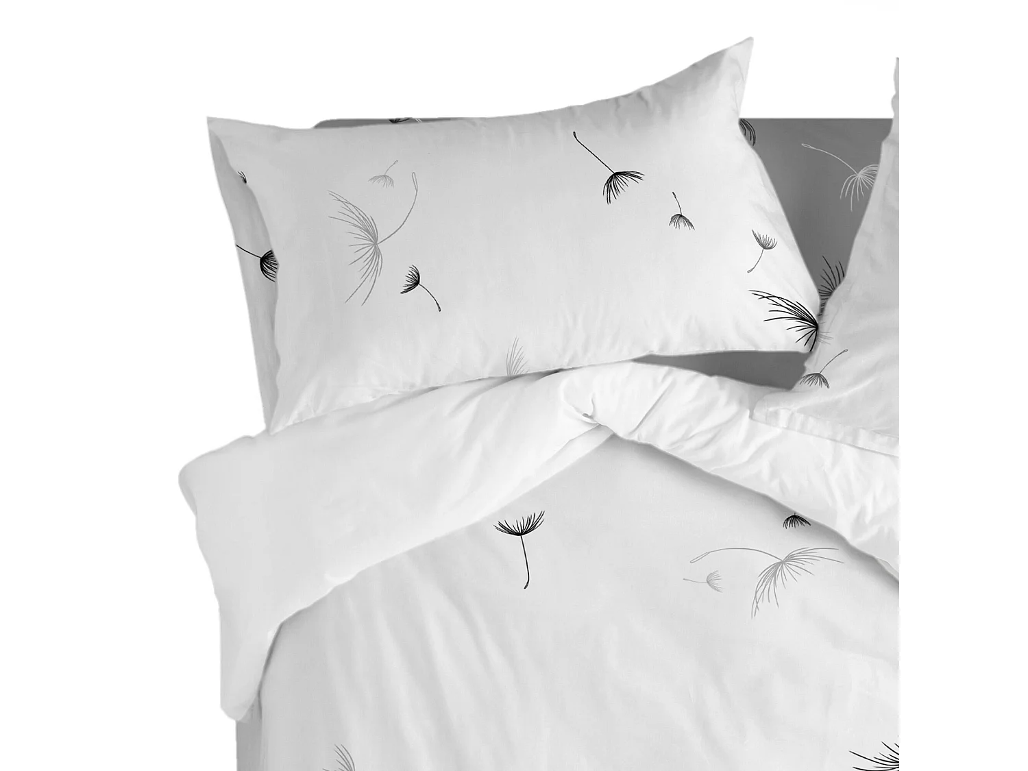 Funda de almohada 45x110 cm (x2) (Cama 180/200) Dandelion