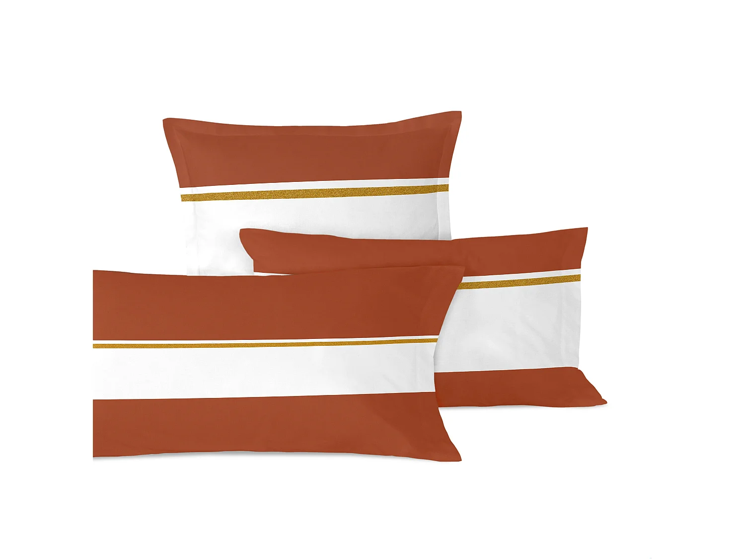 Taie d'oreiller 80x80 cm Golden lands