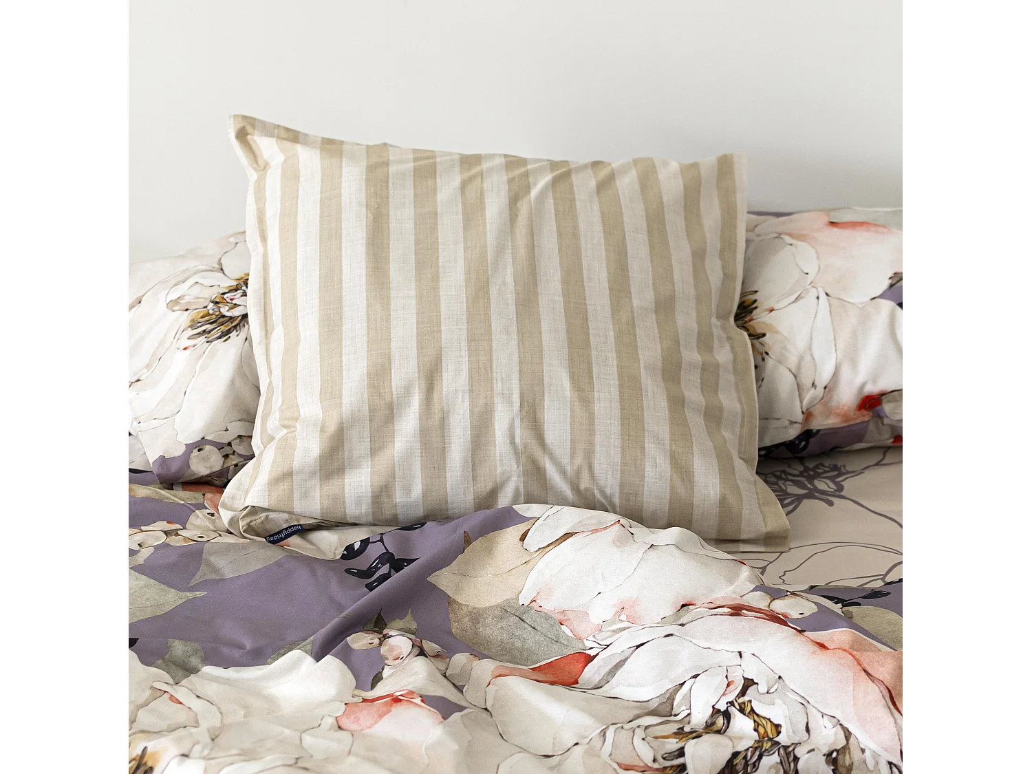 Housse de coussin 60x60 cm White peonies