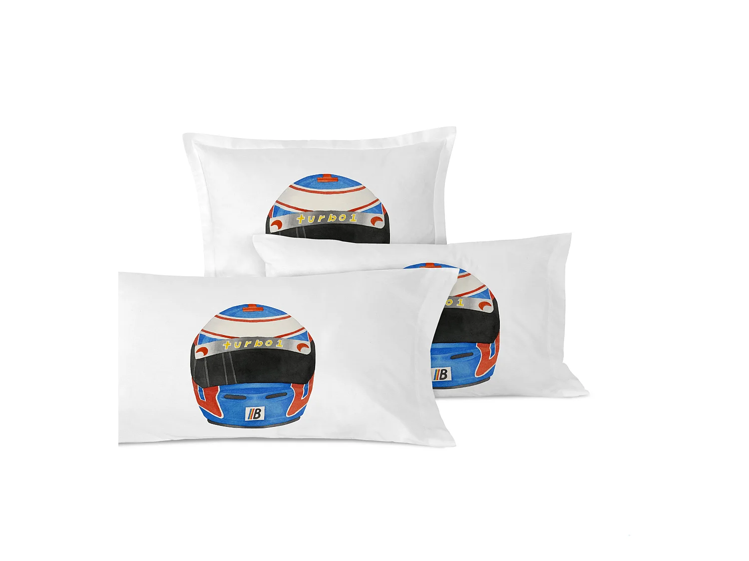 Funda de almohada 80x80 cm Racer