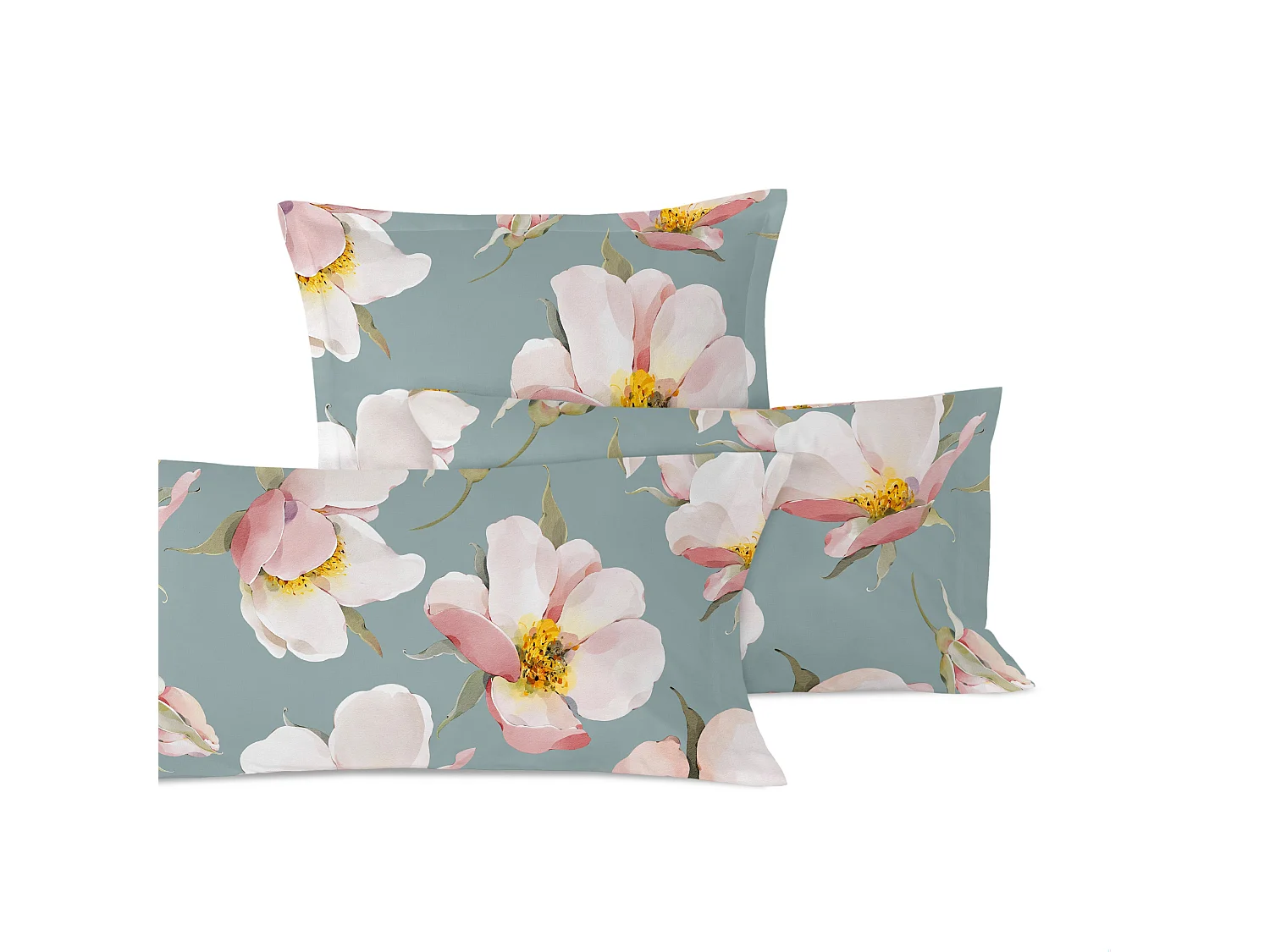 Federa per cuscino 45x110 cm (x2) (Letto 180/200) Spring blossom