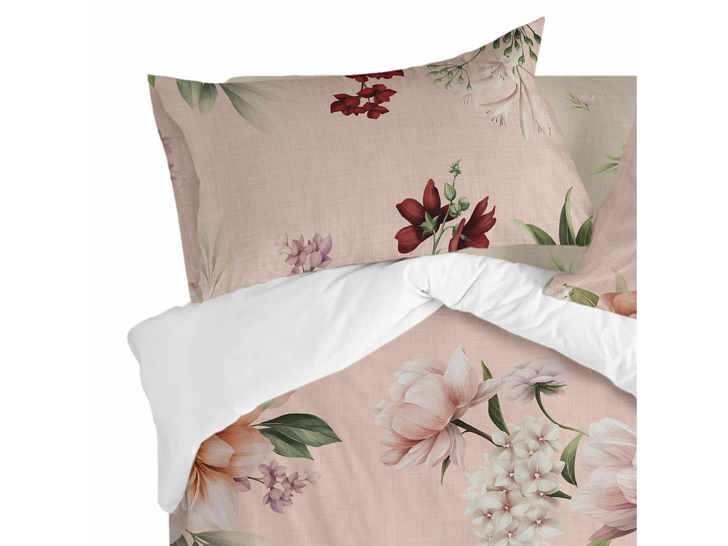 Kissenbezug 45x155 cm (Bed 135/140) Summer floral