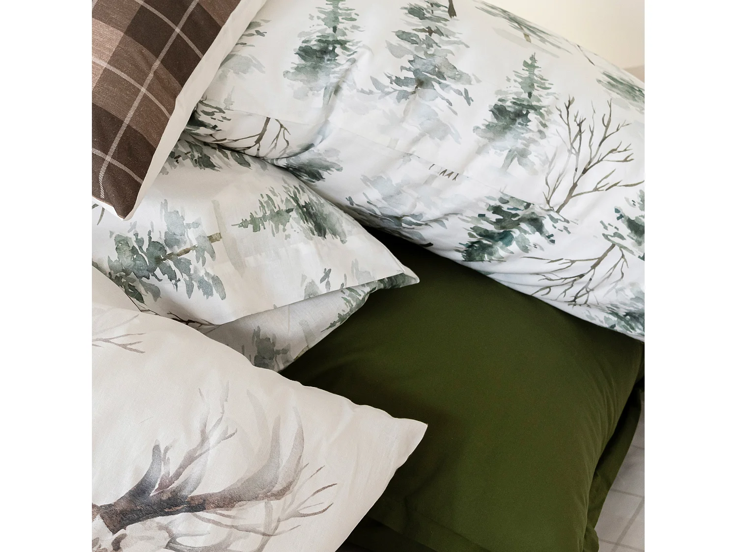 Taie d'oreiller 60x70 cm Mystical winter