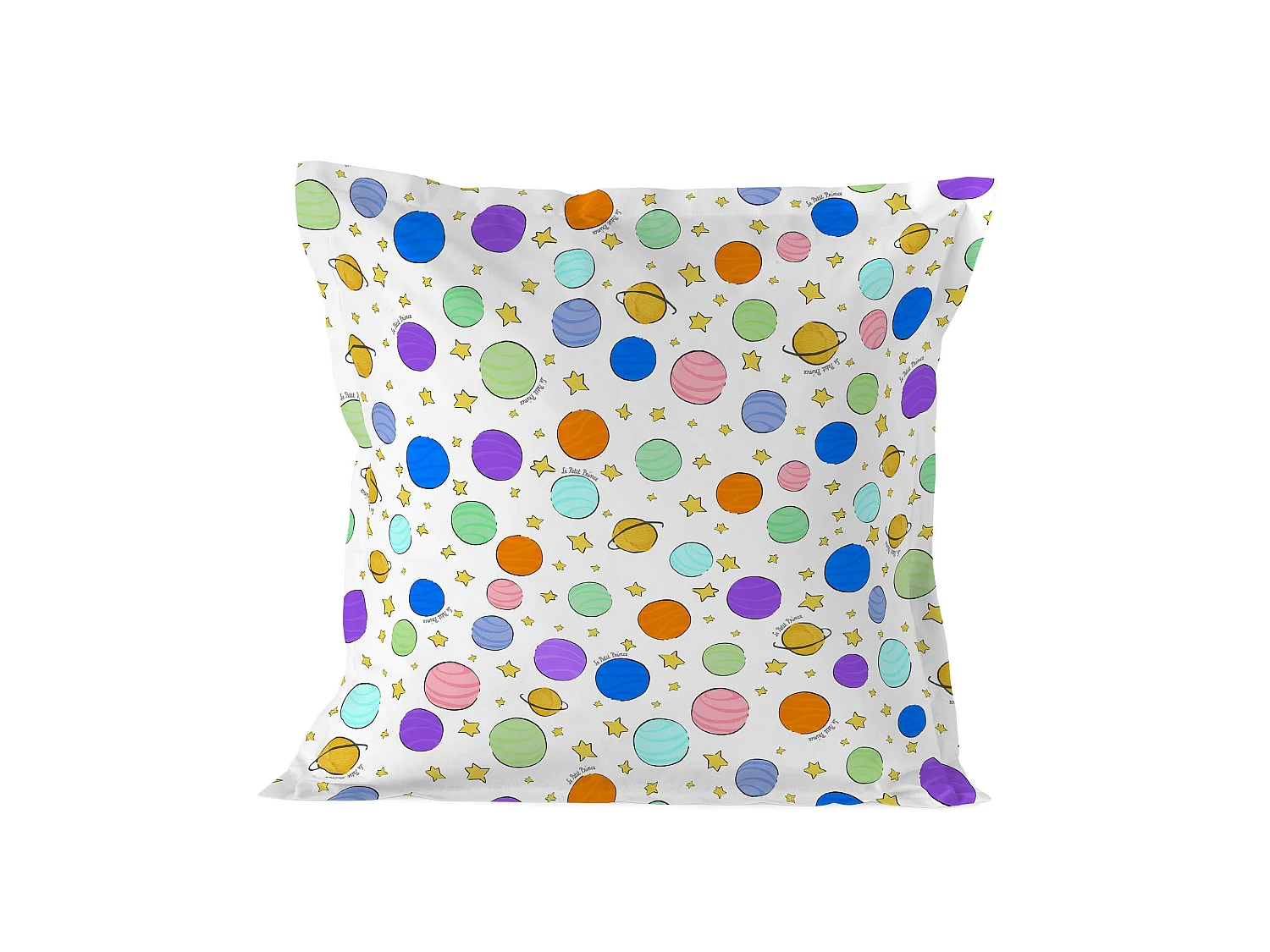 Kussensloop 80x80 cm Les planetes