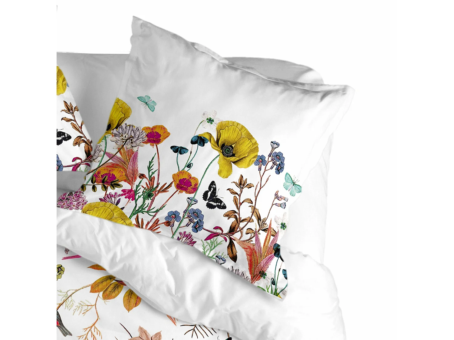 Funda de almohada 80x80 cm Birds of paradise
