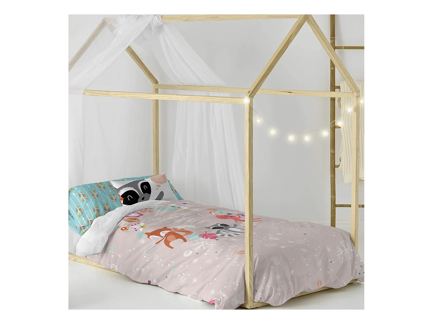 Bettbezug set 2 teiliges 155x220 cm (Bett 80/90) Fantasy