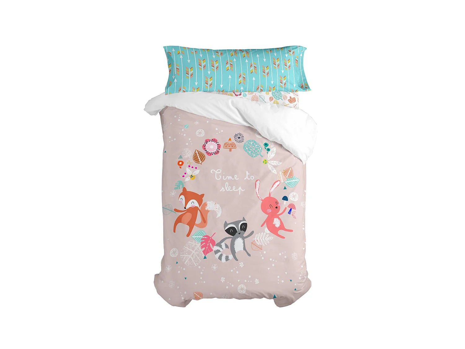 Bettbezug set 2 teiliges 155x220 cm (Bett 80/90) Fantasy