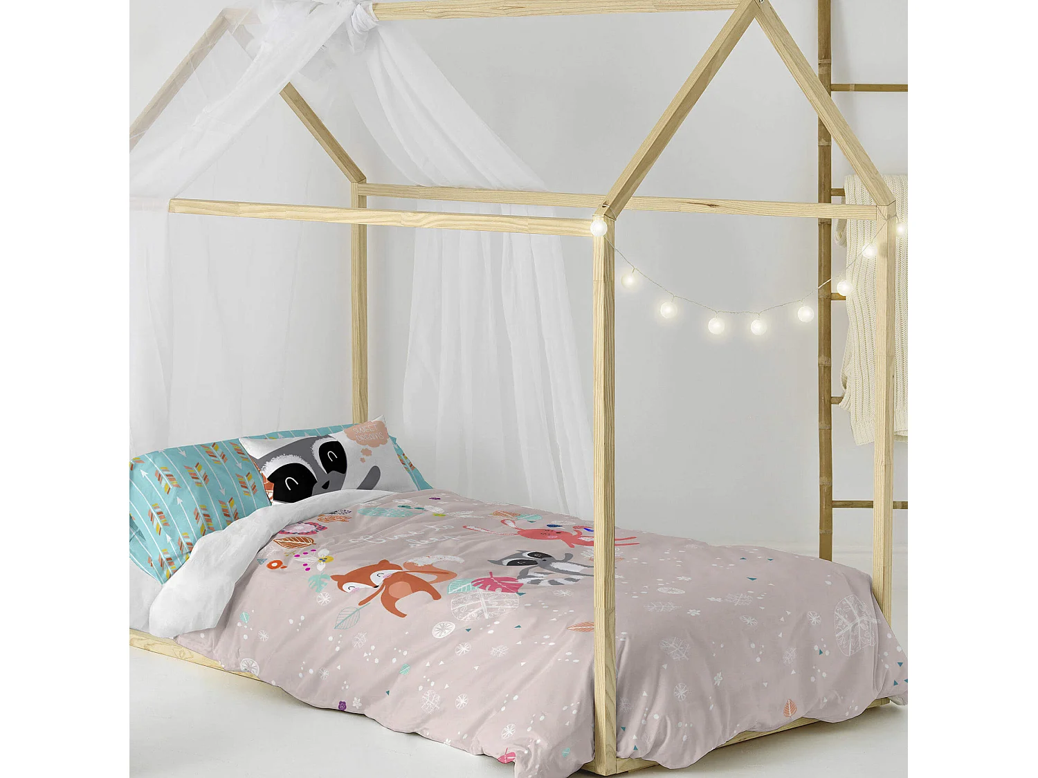 Bettbezug set 2 teiliges 155x220 cm (Bett 80/90) Fantasy