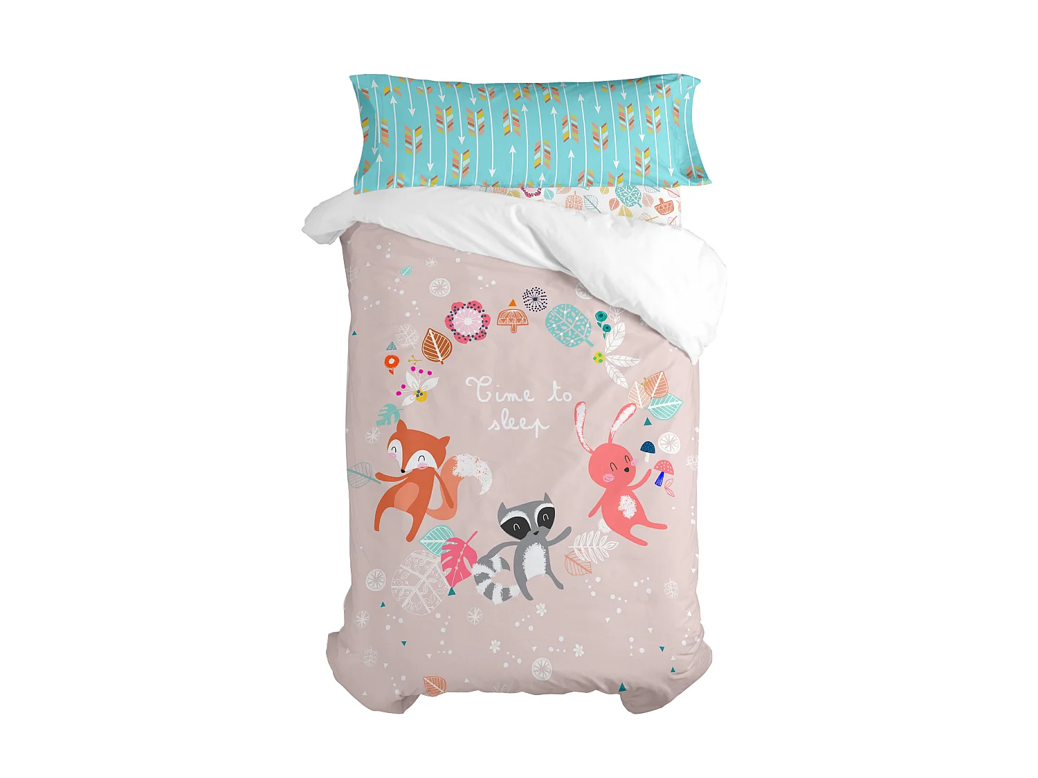 Bettbezug set 2 teiliges 155x220 cm (Bett 80/90) Fantasy