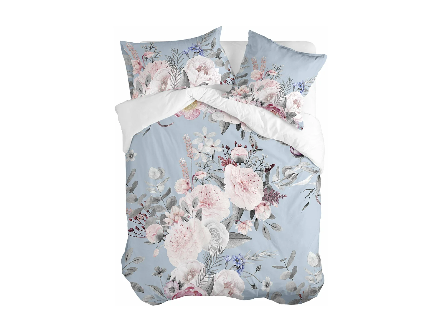 Housse de couette 155x220 cm (Lit 80/90) Soft bouquet