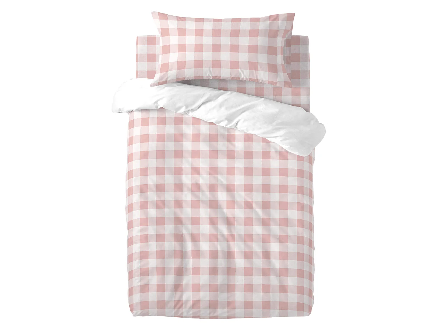 Bettbezug set 2 teiliges 100x135 cm (Kinderbett) Vichy