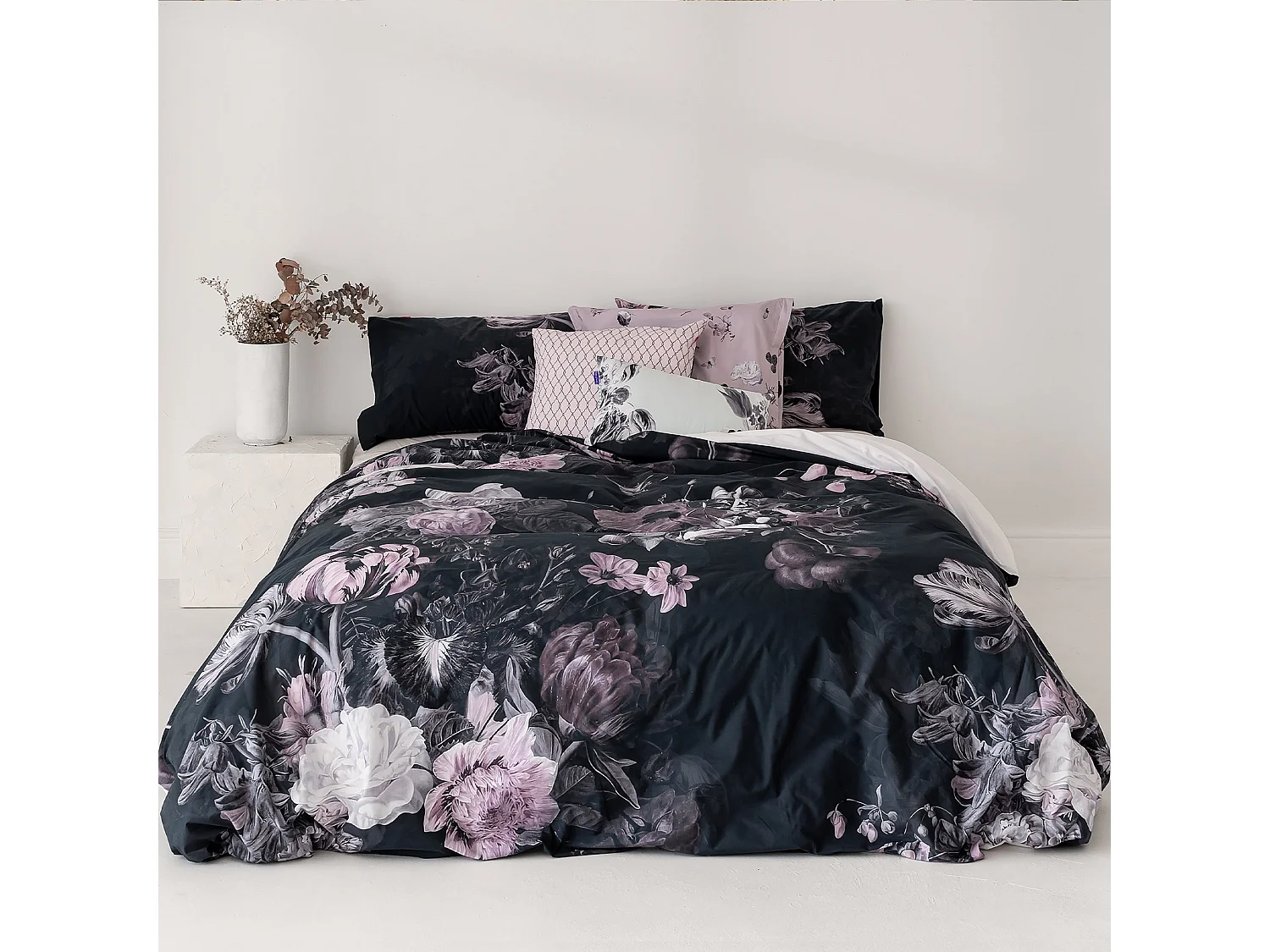 Housse de couette 220x220 cm (Lit 135/140) Onyx