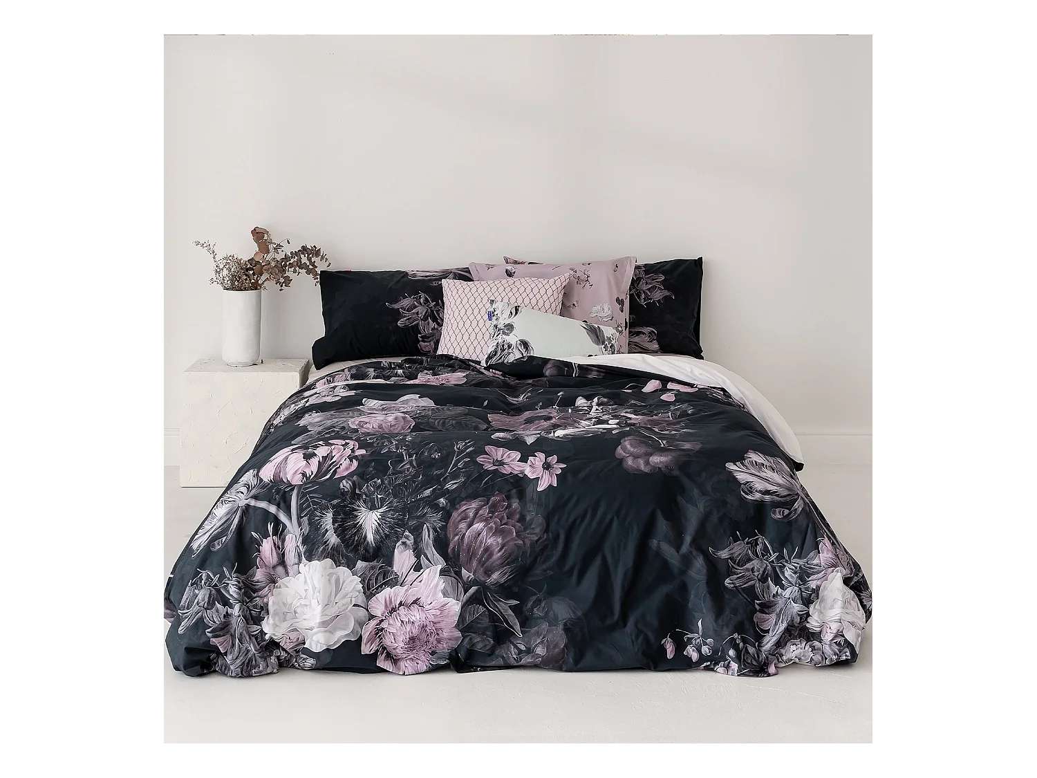 Housse de couette 220x220 cm (Lit 135/140) Onyx