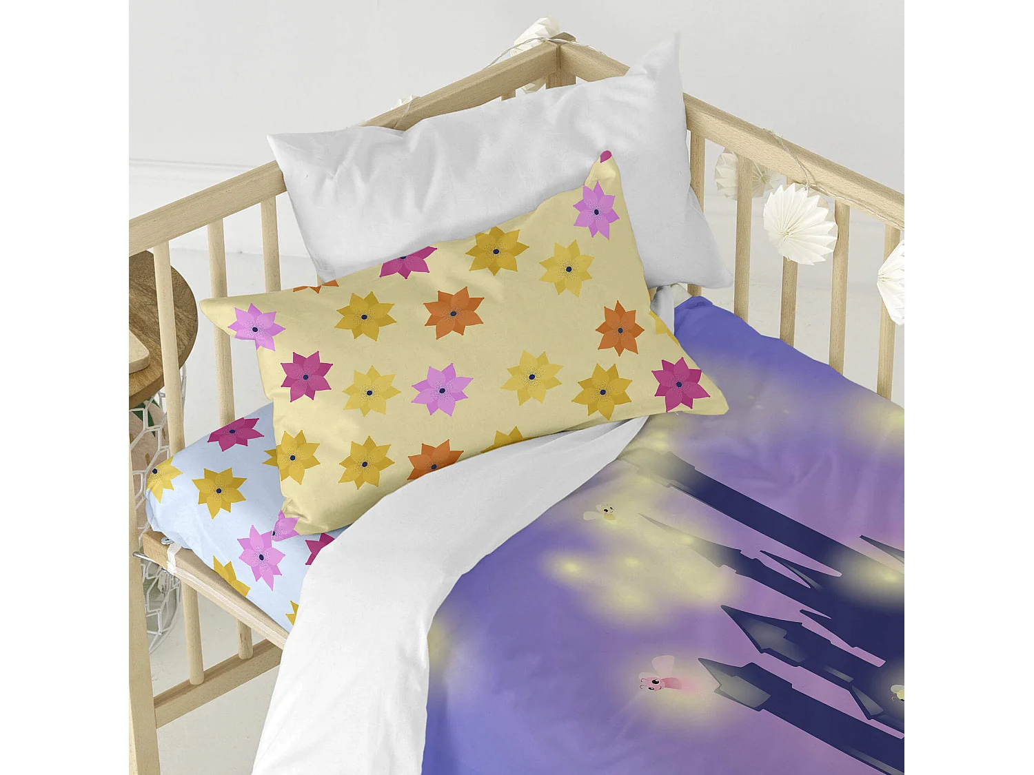 Dekbedovertrekset 2-delig 100x135 cm (Ledikant) Long braid