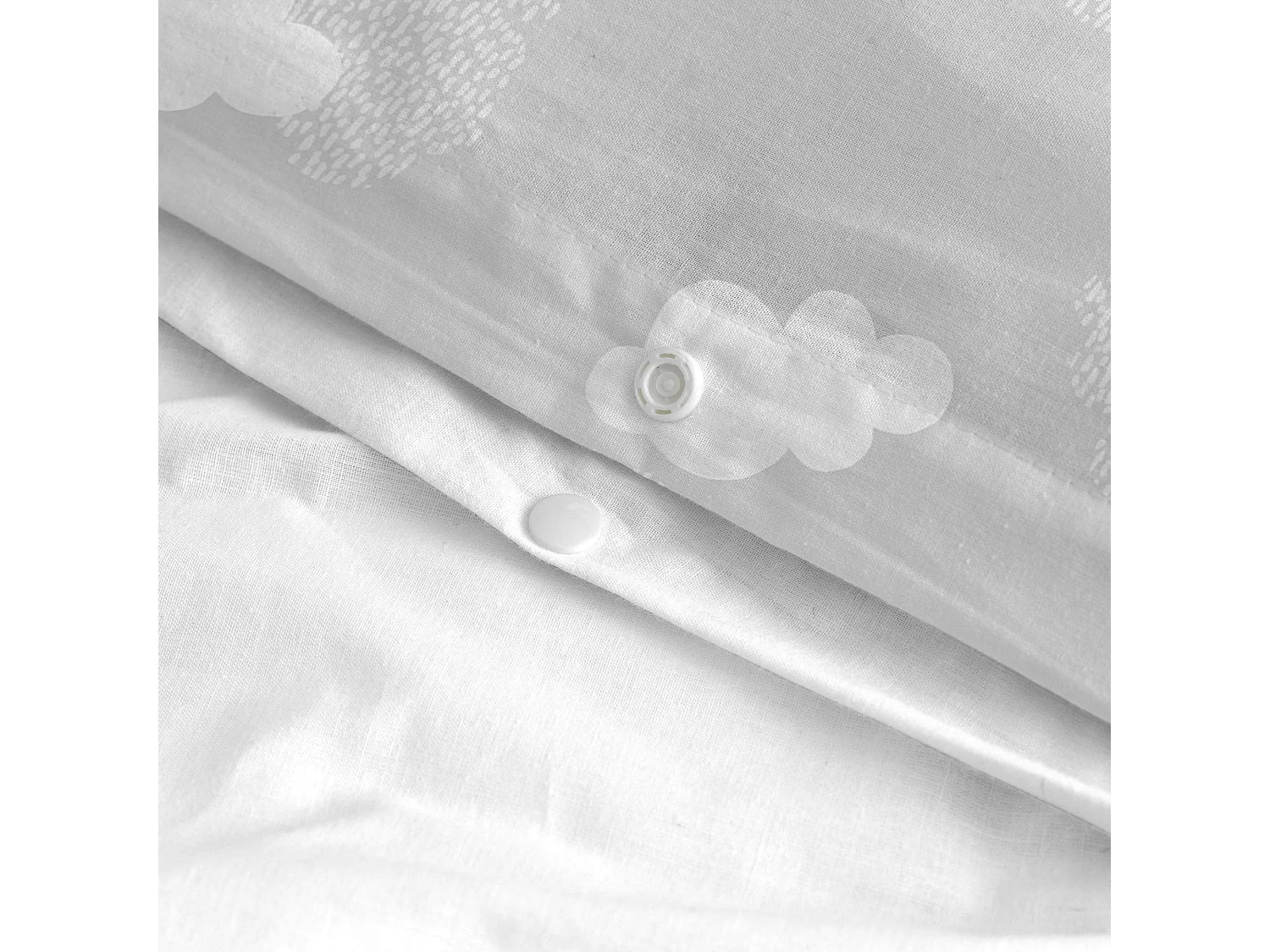 Bettbezug set 2 teiliges 100x135 cm (Kinderbett) Clouds