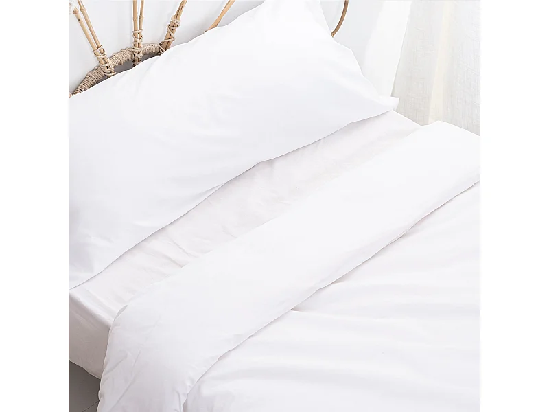 Bettbezug set 2 teiliges 155x220 cm (Bett 80/90) Basic