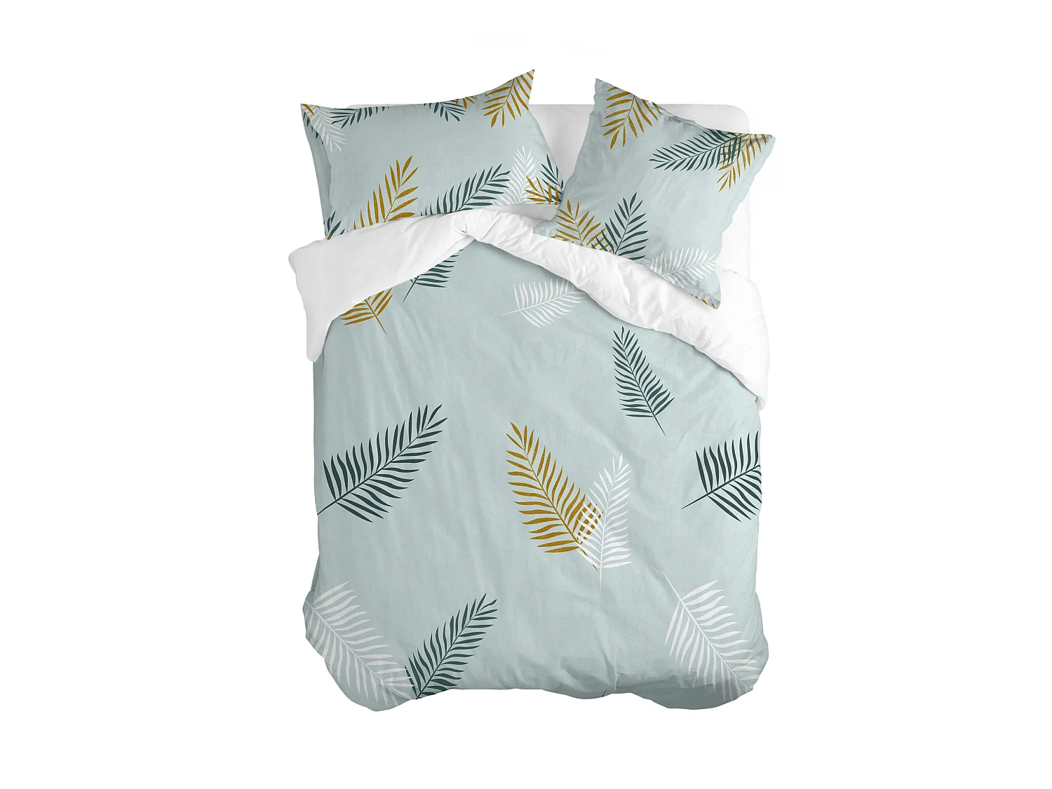 Funda nórdica 155x220 cm (Cama 80/90) Foliage mint