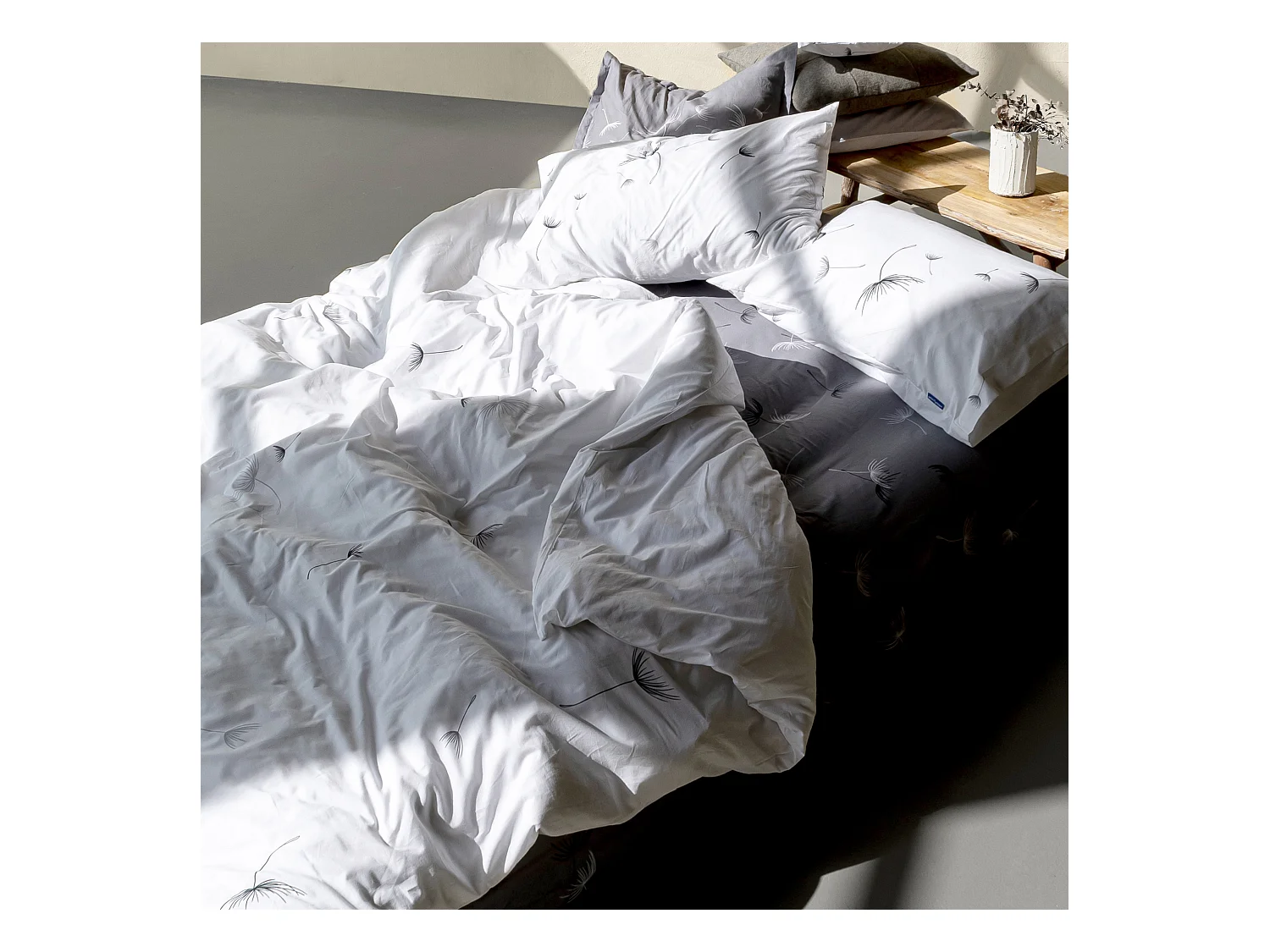 Housse de couette 155x220 cm (Lit 80/90) Dandelion