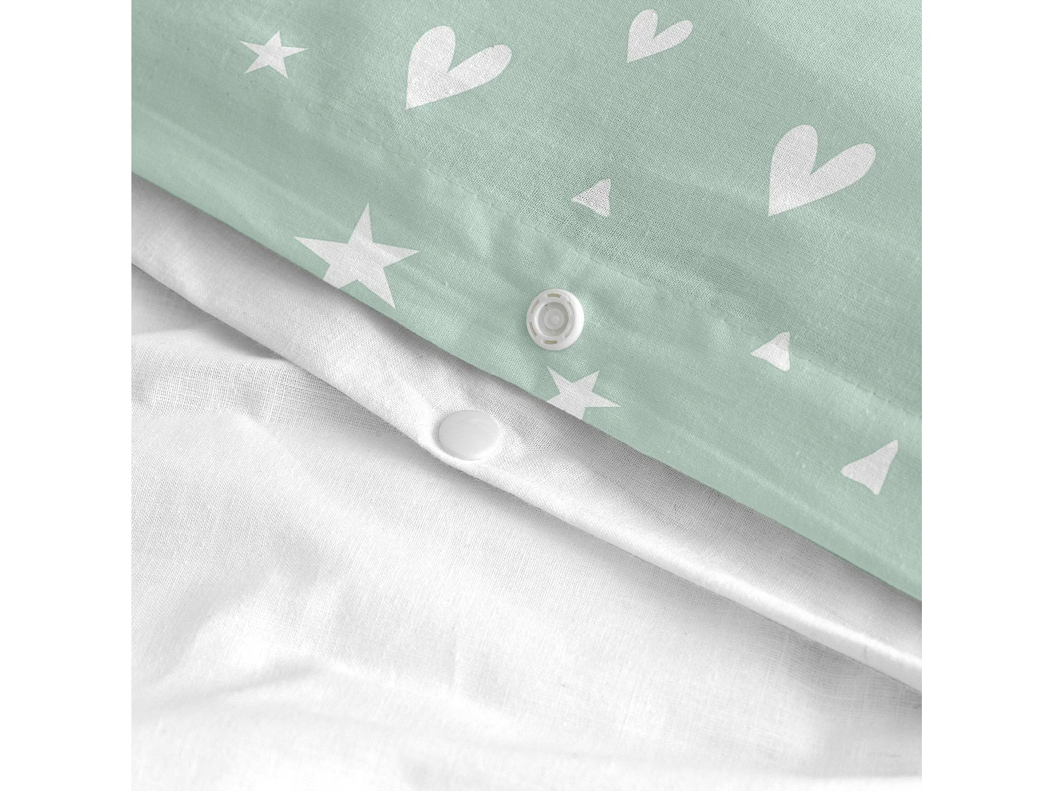 Parure housse de couette 2 pièces 140x200 cm (Lit 80) Fairy dust