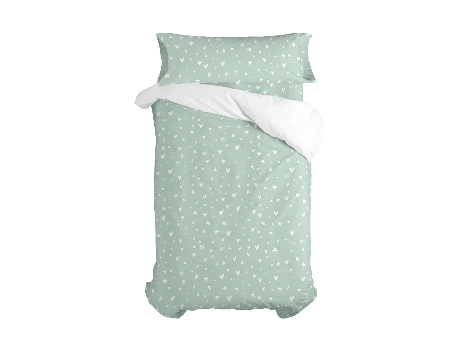 Parure housse de couette 2 pièces 140x200 cm (Lit 80) Fairy dust