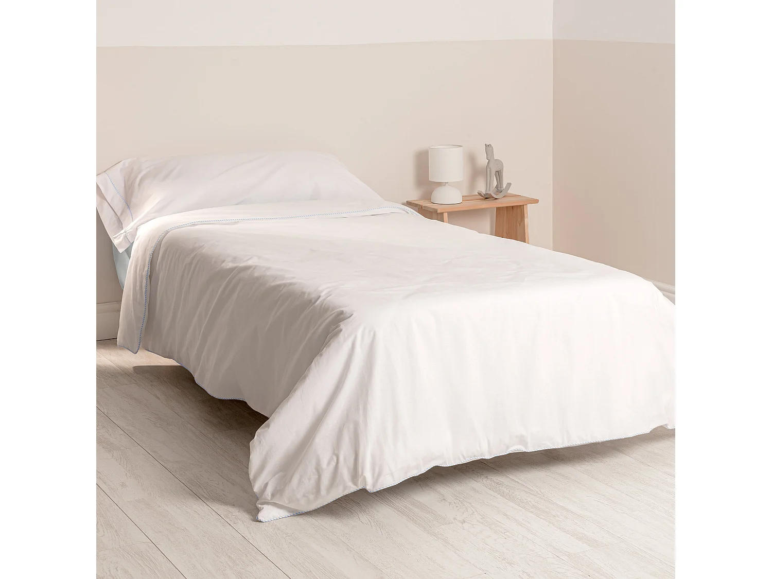 Parure housse de couette 2 pièces 140x200 cm (Lit 80) Essential