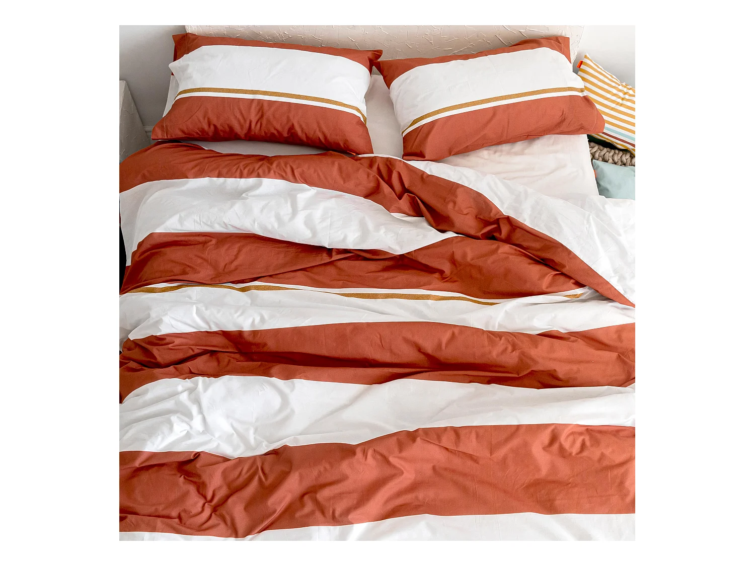 Housse de couette 260x220 cm (Lit 180/200) Golden lands