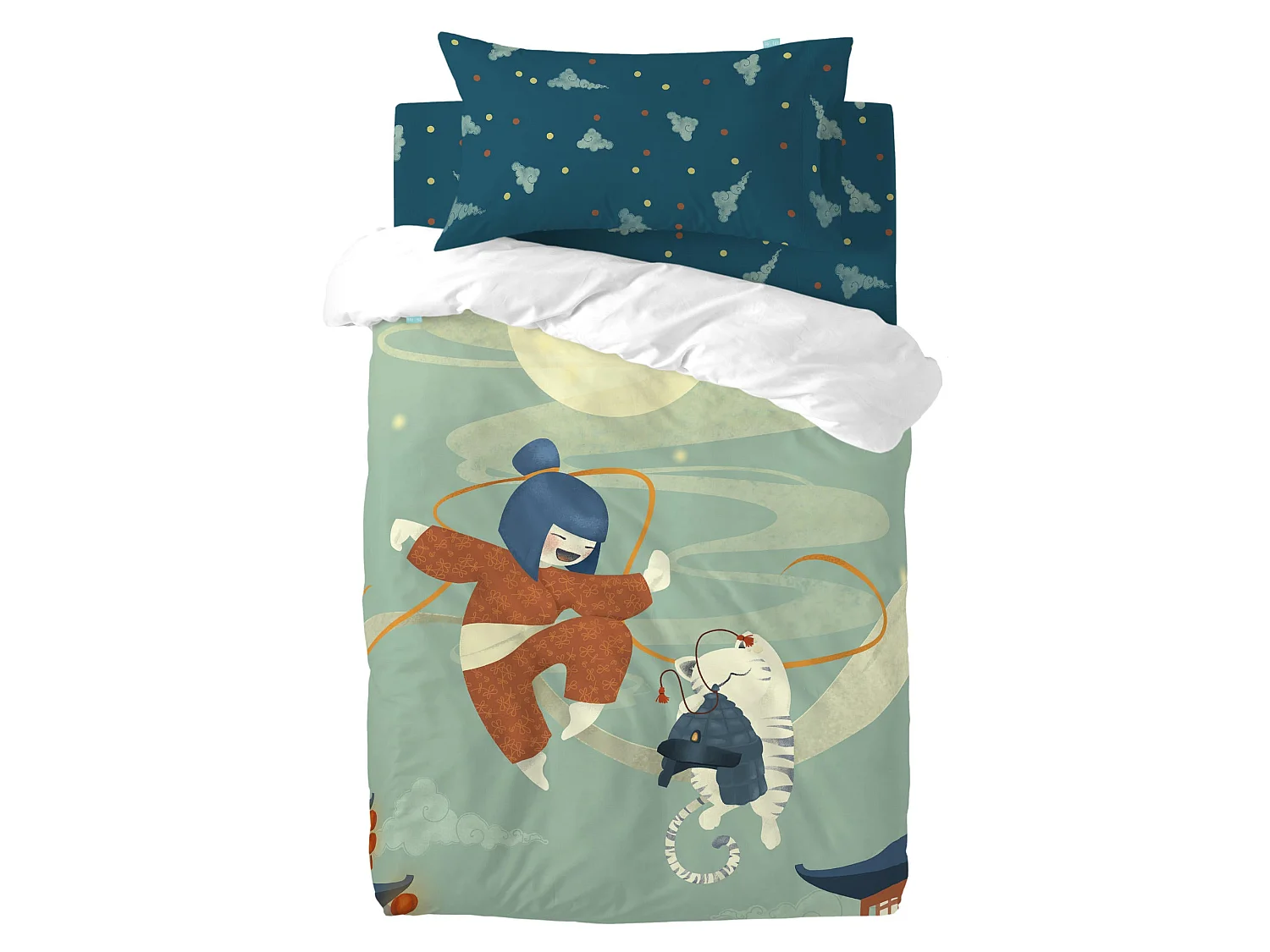 Dekbedovertrekset 2-delig 115x145 cm (Ledikant) The warrior