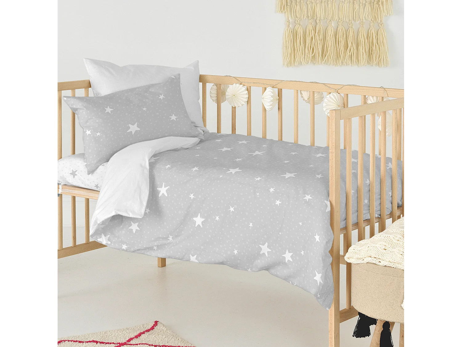 Juego nórdico 2 piezas 100x135 cm (Cuna) Little star