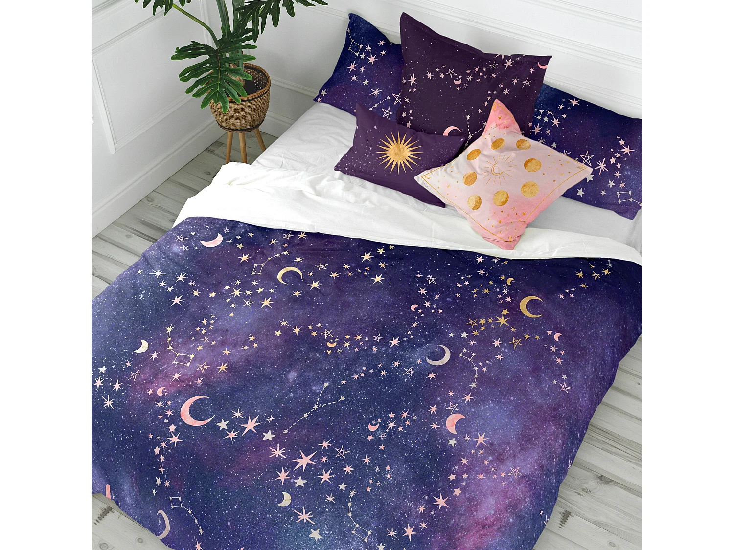 Bettbezug 260x220 cm (Bett 180/200) Ultraviolet