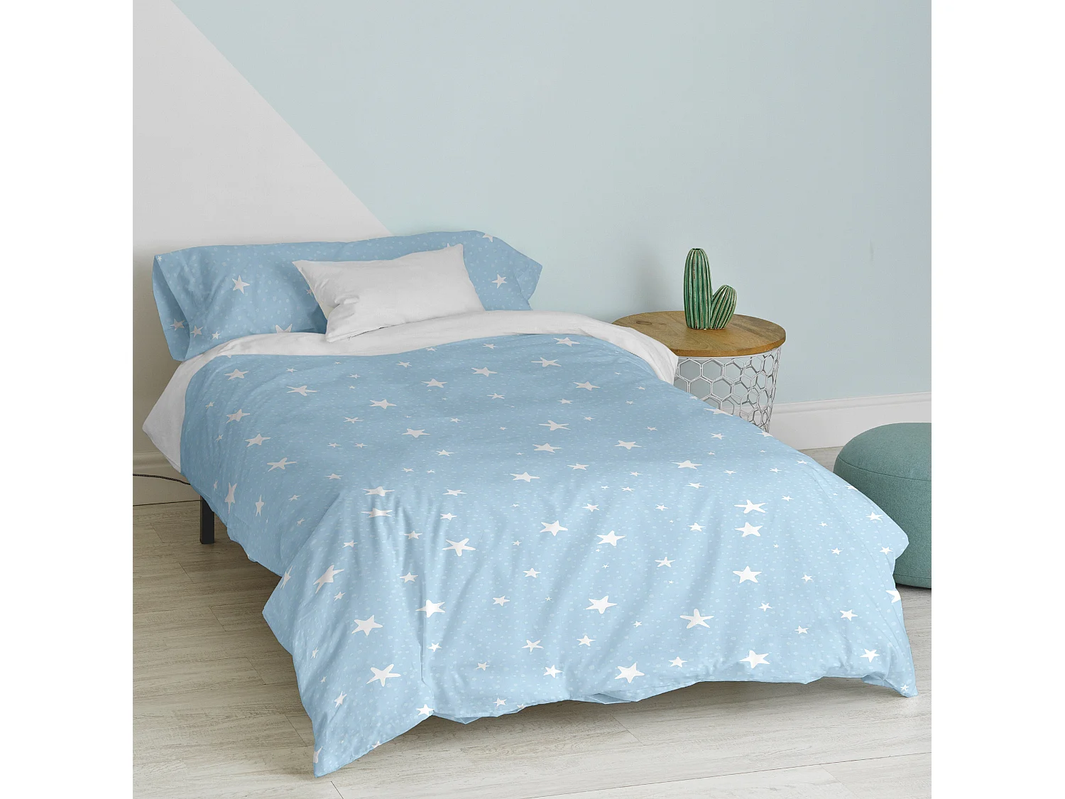 Jogo nórdico 2 piezas 155x220 cm (Cama 80/90) Little star