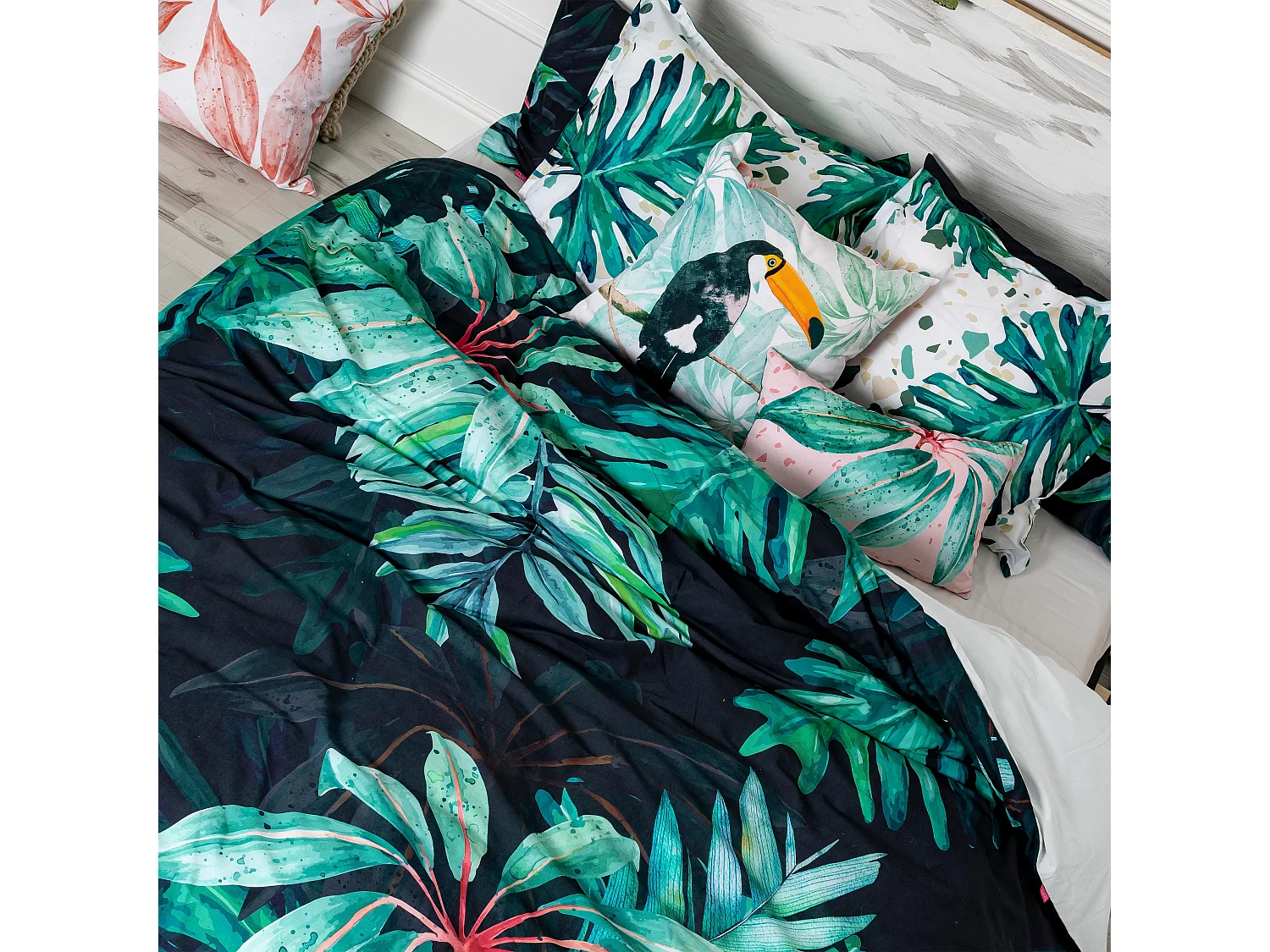 Funda nórdica 155x220 cm (Cama 80/90) Ebony